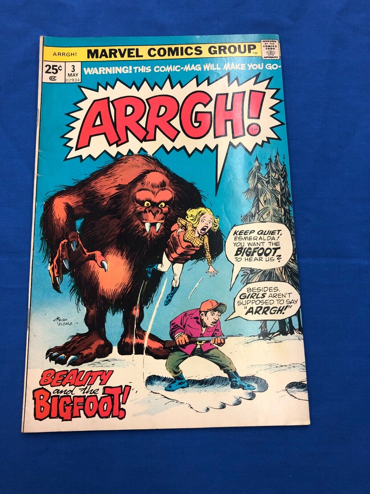 ARRGH Marvel Comics Group #3 Beauty and the Bigfoot Used