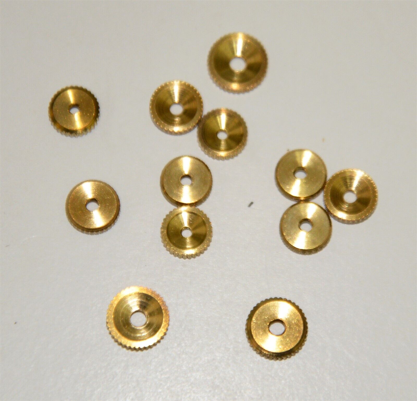 Assortment of 12 Hand Nuts for American Clocks