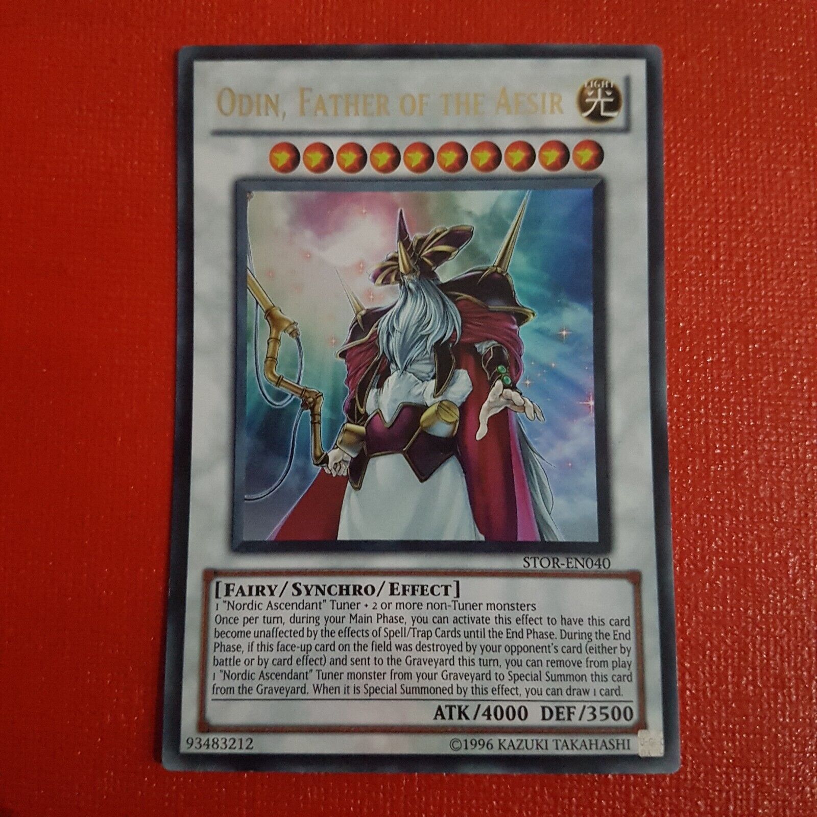 Yugioh Odin, Father Of The Aesir STOR-EN040