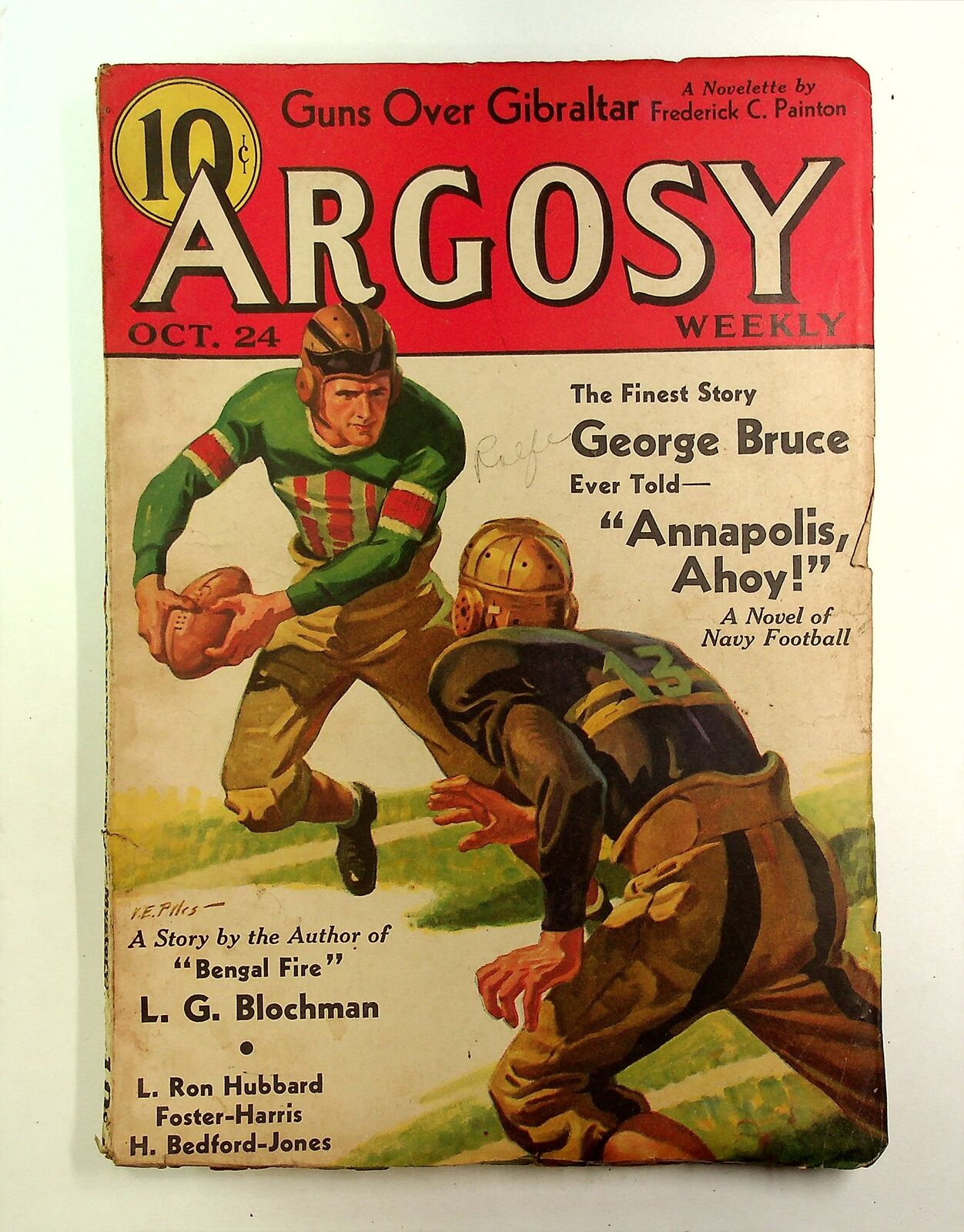 Argosy Part 4: Argosy Weekly Oct 24 1936 Vol. 268 #2 VG