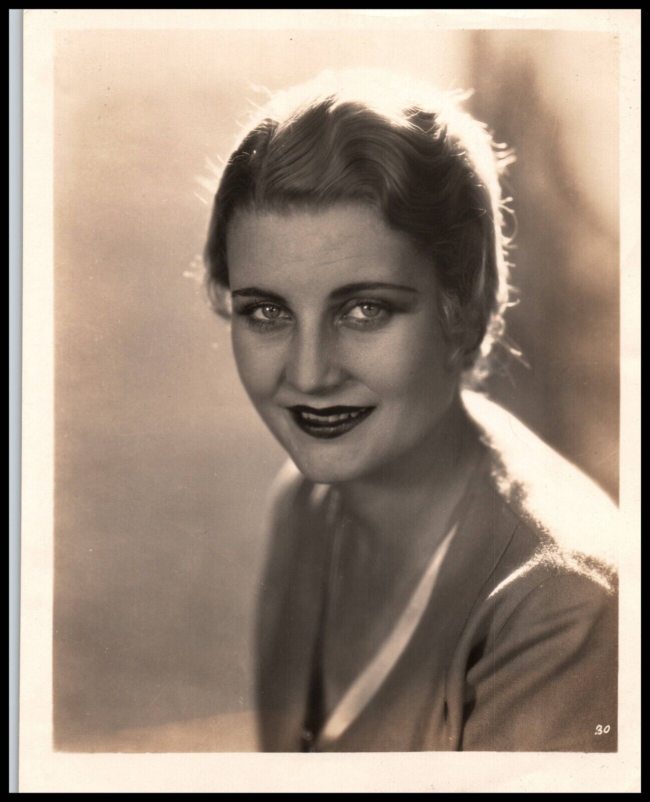Hollywood Beauty JEANETTE LOFF 1920s STYLISH POSE STUNNING PORTRAIT Photo 755