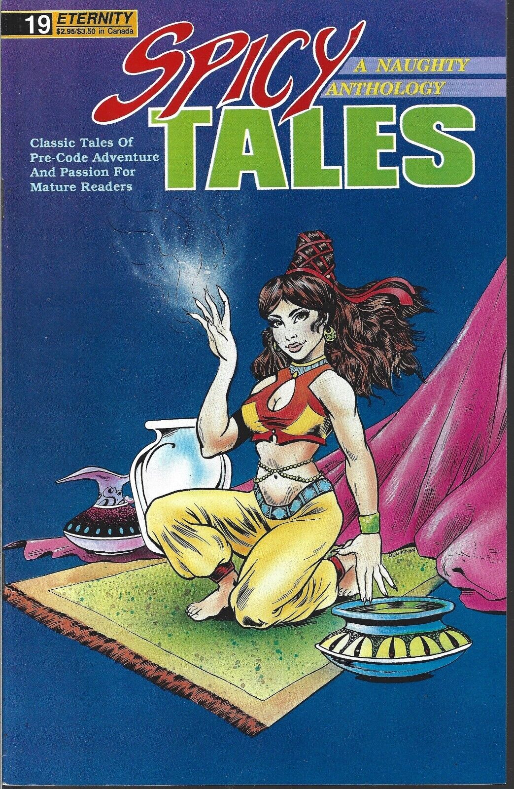 SPICY TALES #19 (VF) COPPER AGE ETERNITY COMICS, A NAUGHTY ANTHOLOGY