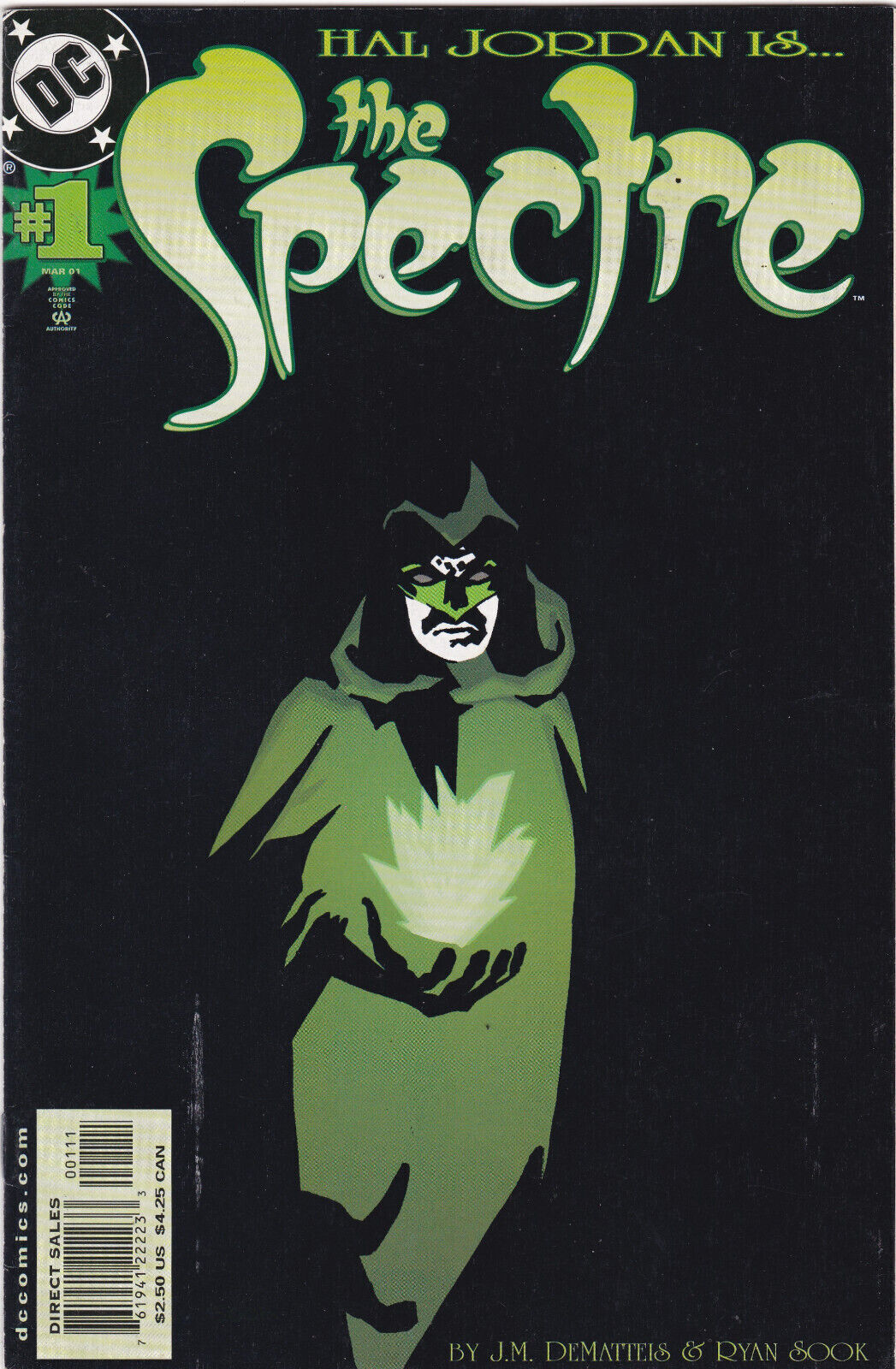 Spectre #1 DC Comics 2001 VF Hal Jordan High Grade