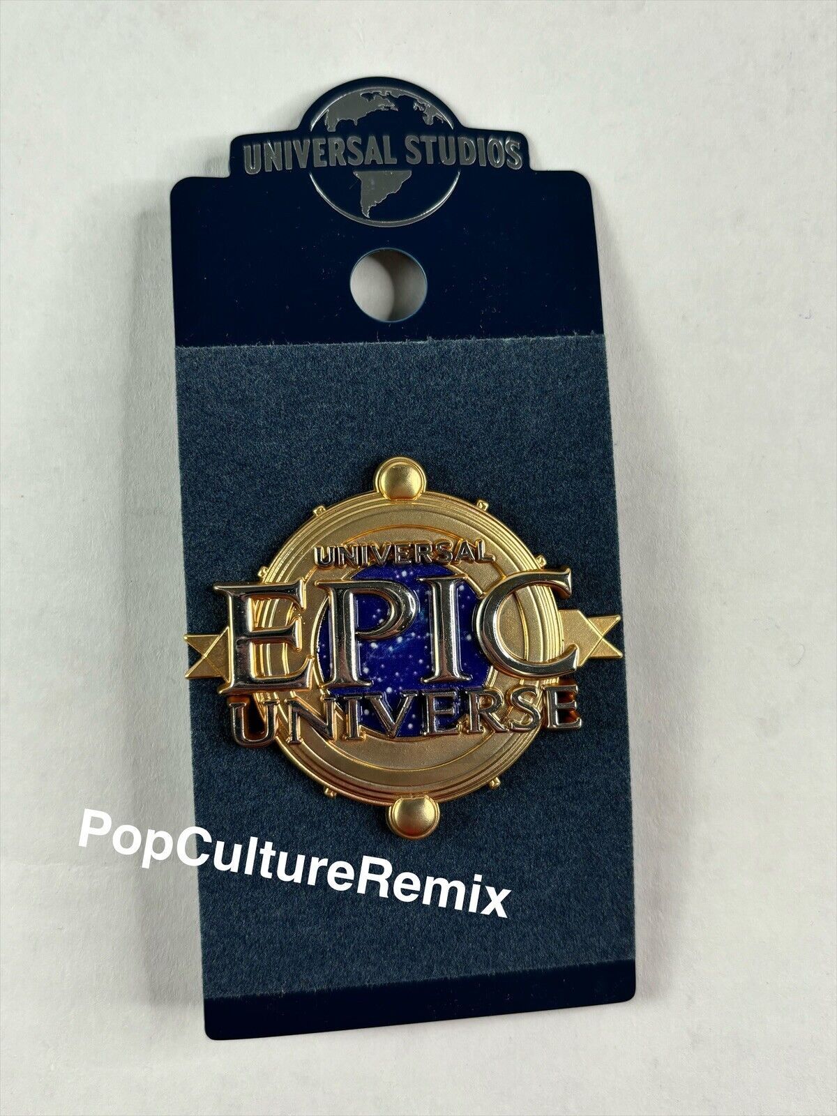 2024 Universal Studios Epic Universe Medallion Logo Pin New