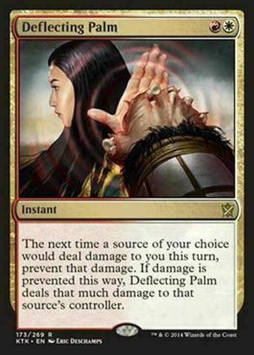 Deflecting Palm ~ Khans of Tarkir [ Excellent ] [ Magic MTG ]
