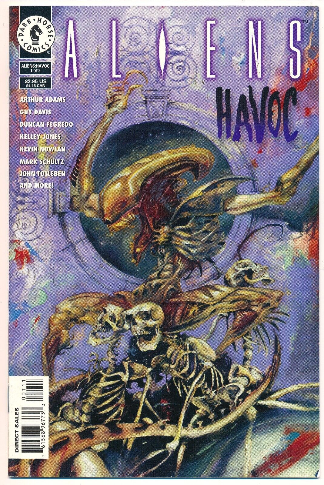 Aliens Havoc #1 of 2 Comic Book, Dark Horse Comics, 1997