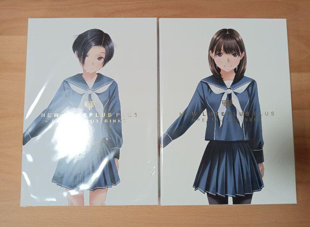 NEW Love Plus + Bonus BOX 2 types Rinko Nene “Mimimoto Love Plus 2” etc.