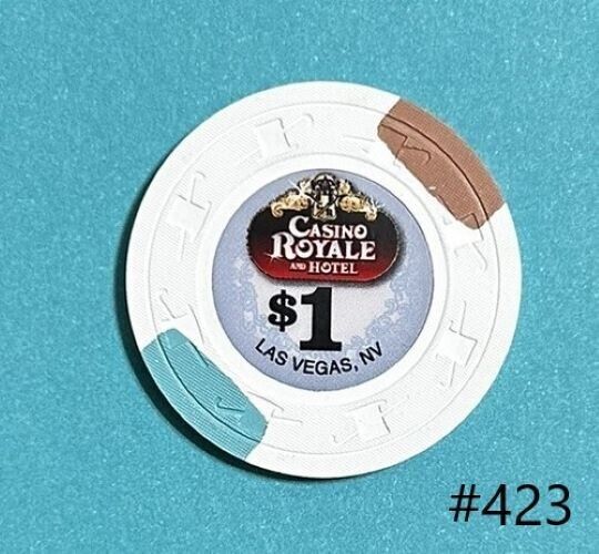 Casino Royal $1 chip #423