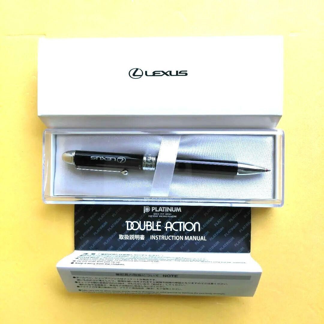 TOYOTA LEXUS Original Novelty Ballpoint Pen Black from Japan
