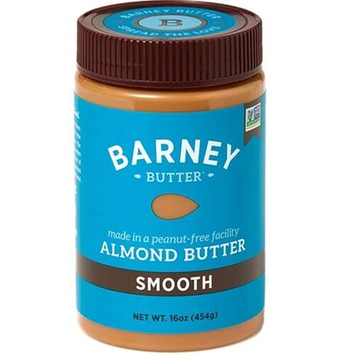 Barney Almond Butter Smooth No Stir Non-GMO Skin-Free Paleo Friendly 16 Oz					