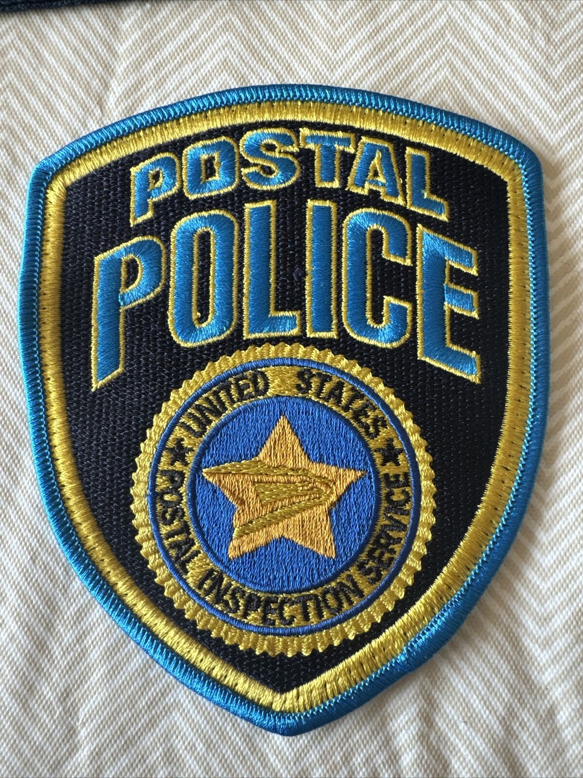 U.S POSTAL POLICE Patch Rare Collectible Use ONLY