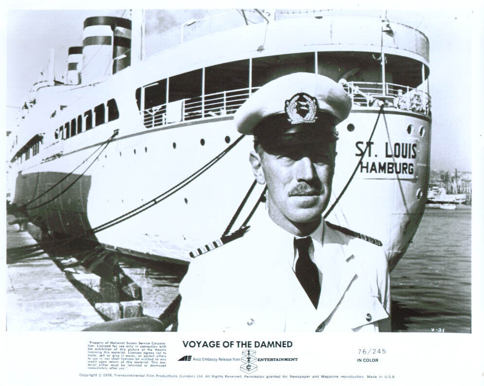 Max Von Sydow Voyage of the Damned 8x10 1976