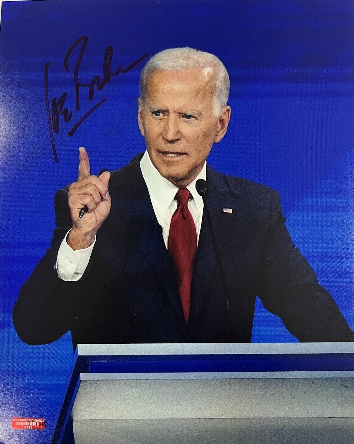 Joseph Robinette Biden Jr. President Signed Autographed 8x10 Photo RCA COA