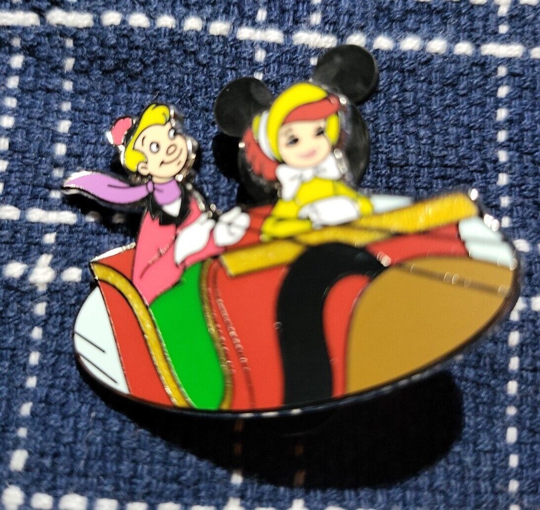 Disney Pin 2022 Holiday Mystery Joe & Jenny Sleigh Ride Once Upon a Wintertime
