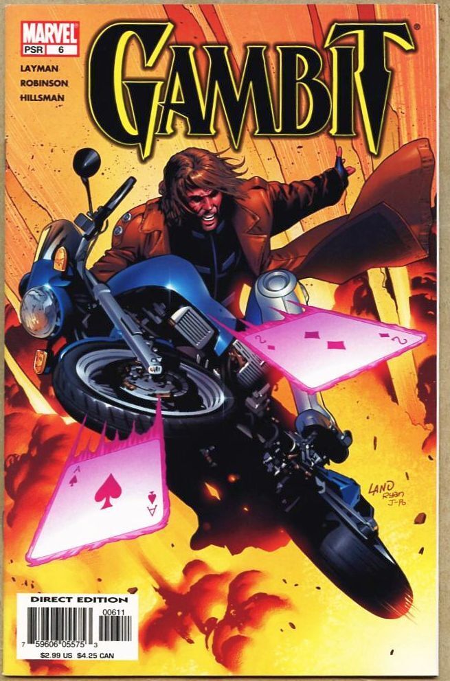 Gambit #6-2005 vf+ 8.5 X-Men this issue had 1 cover Greg Land Lili Penrose