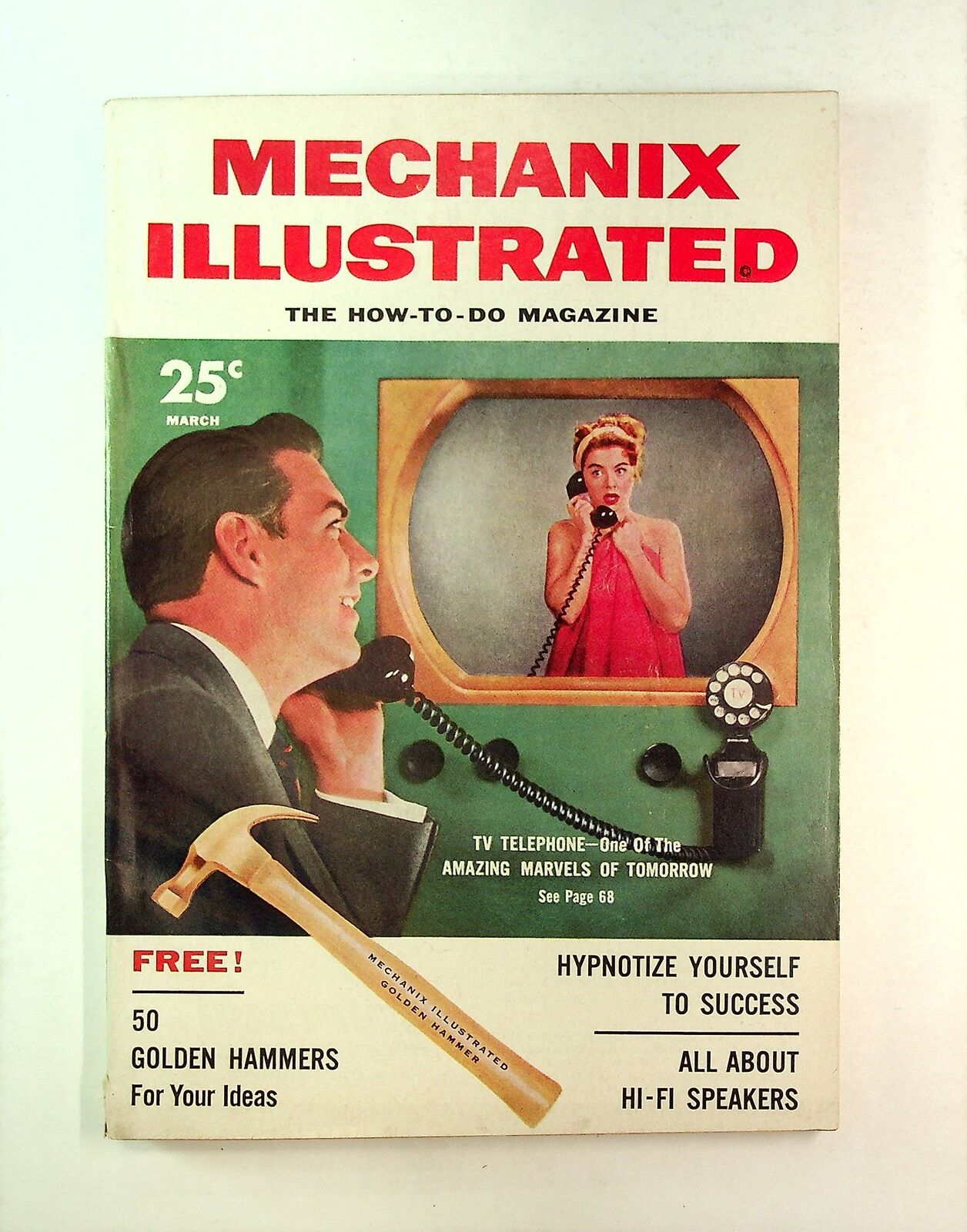 Mechanix Illustrated Mar 1955 Vol. 51 #3 VF