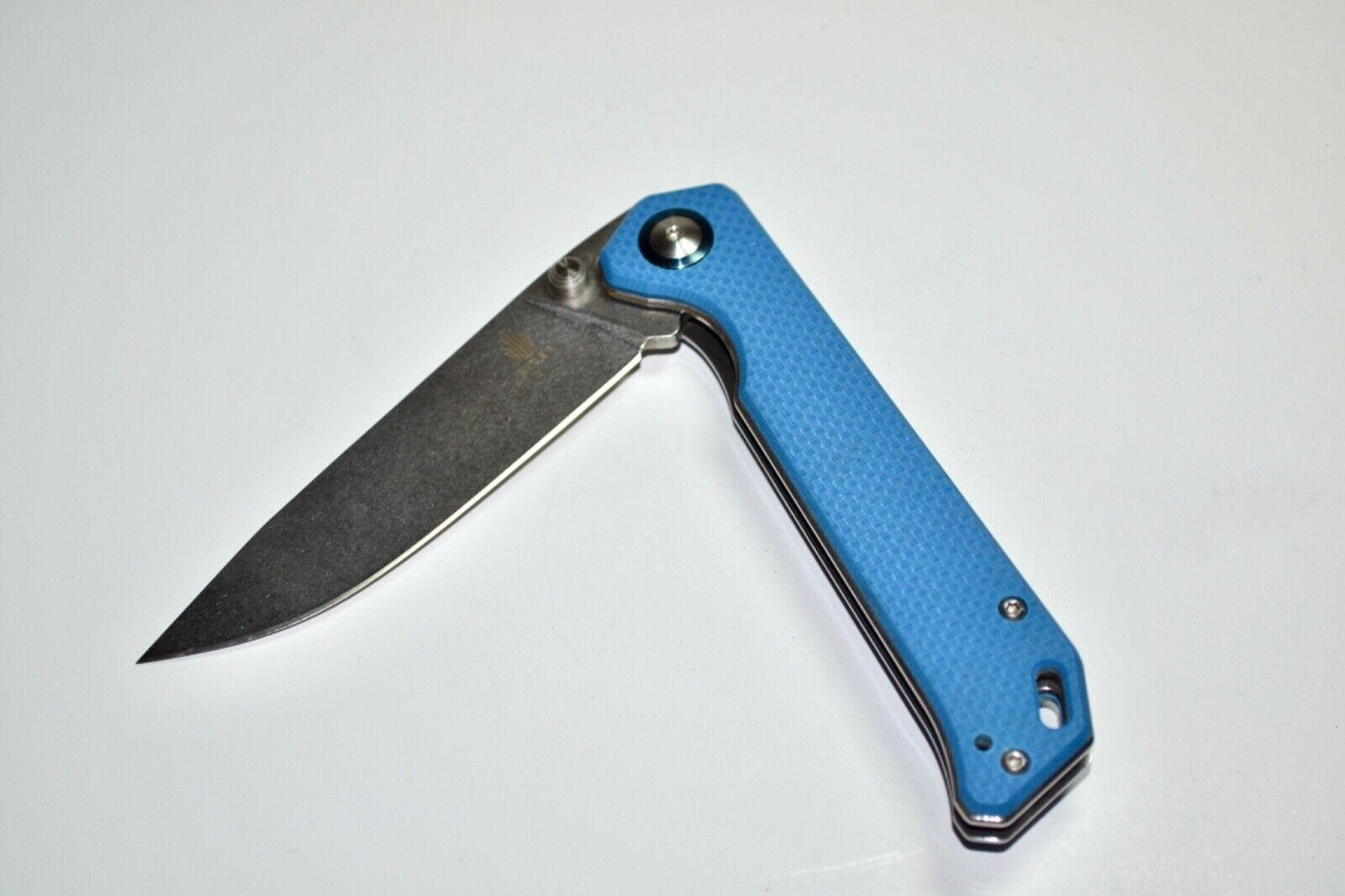 NWOB Kizer Begleiter Vanguard Folding Pocket Knife VG-10 Azo Blue 3.50\