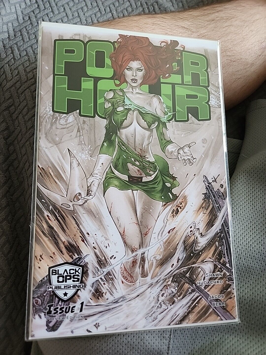Power Hour Preview #1 Poison Ivy Cosplay Variant EBAS Black Ops