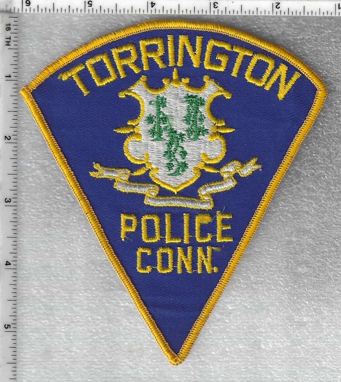 Torrington Police  (Connecticut)  old style  Shoulder Patch