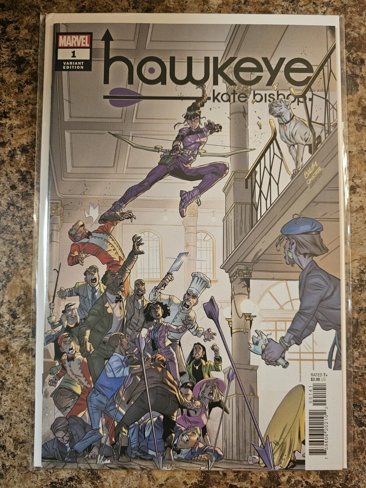 Hawkeye : Kate Bishop #1 (2021) 1:25 Enid Balam Variant Marvel Comics NM 