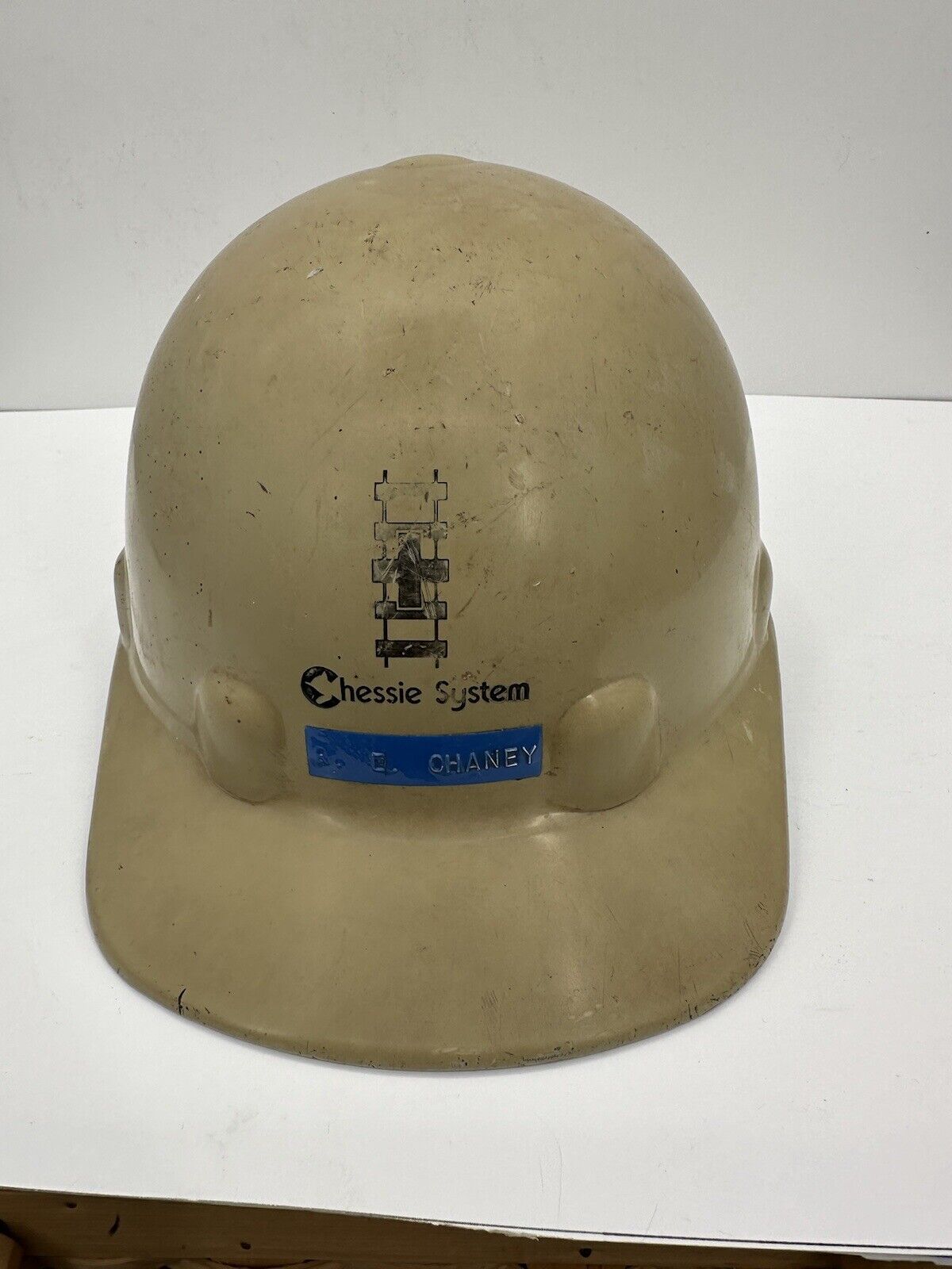 Vintage Chessie System Hard Hat ~ Railroad Collectible 