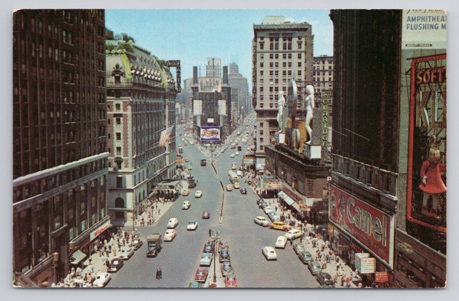 Postcard Times Square New York