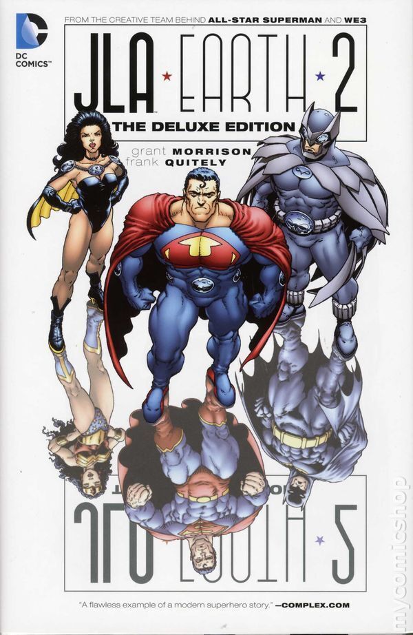 JLA Earth 2 HC The Deluxe Edition #1-1ST VF 2013 Stock Image