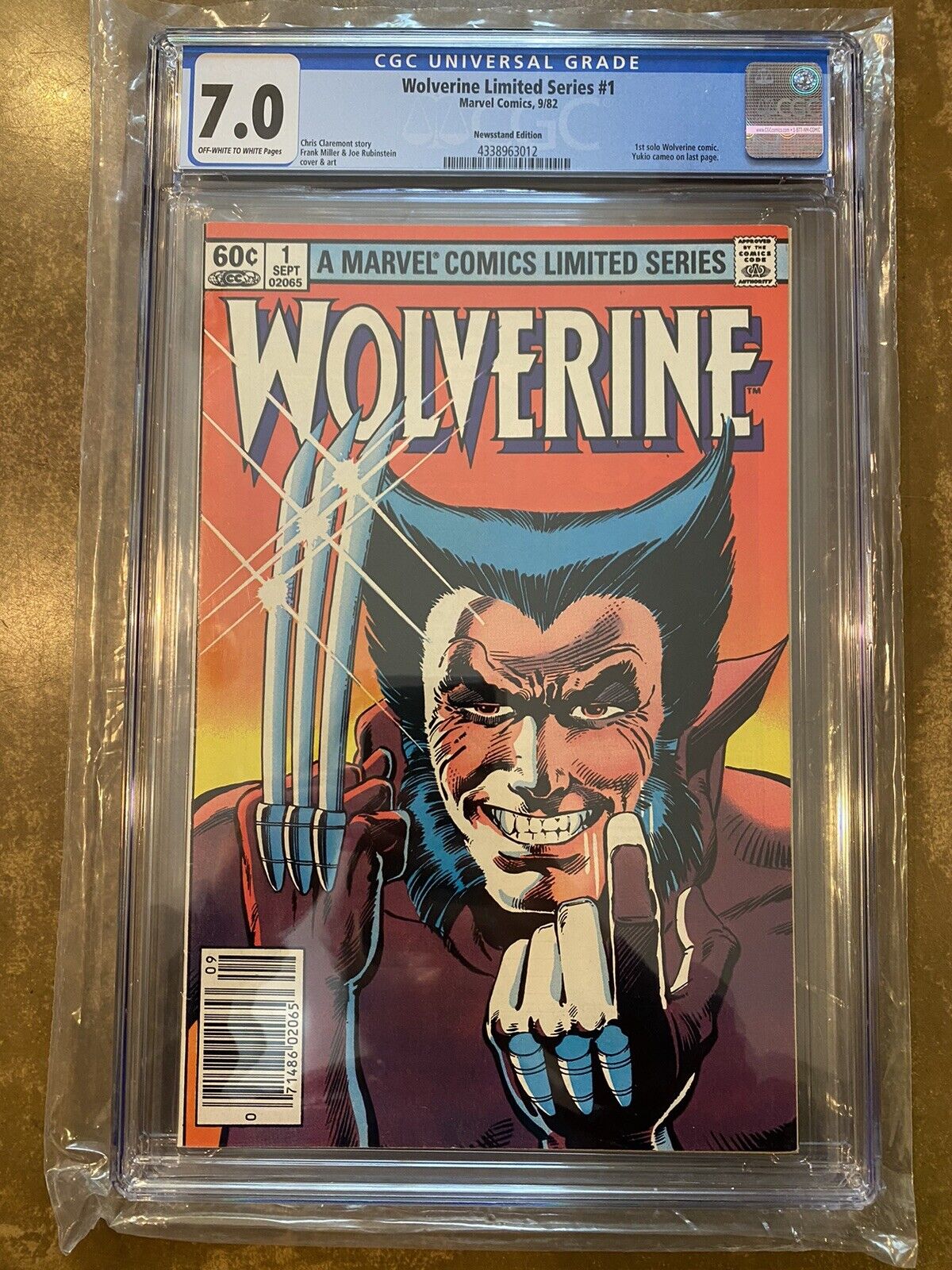 Wolverine #1 CGC 7.0 