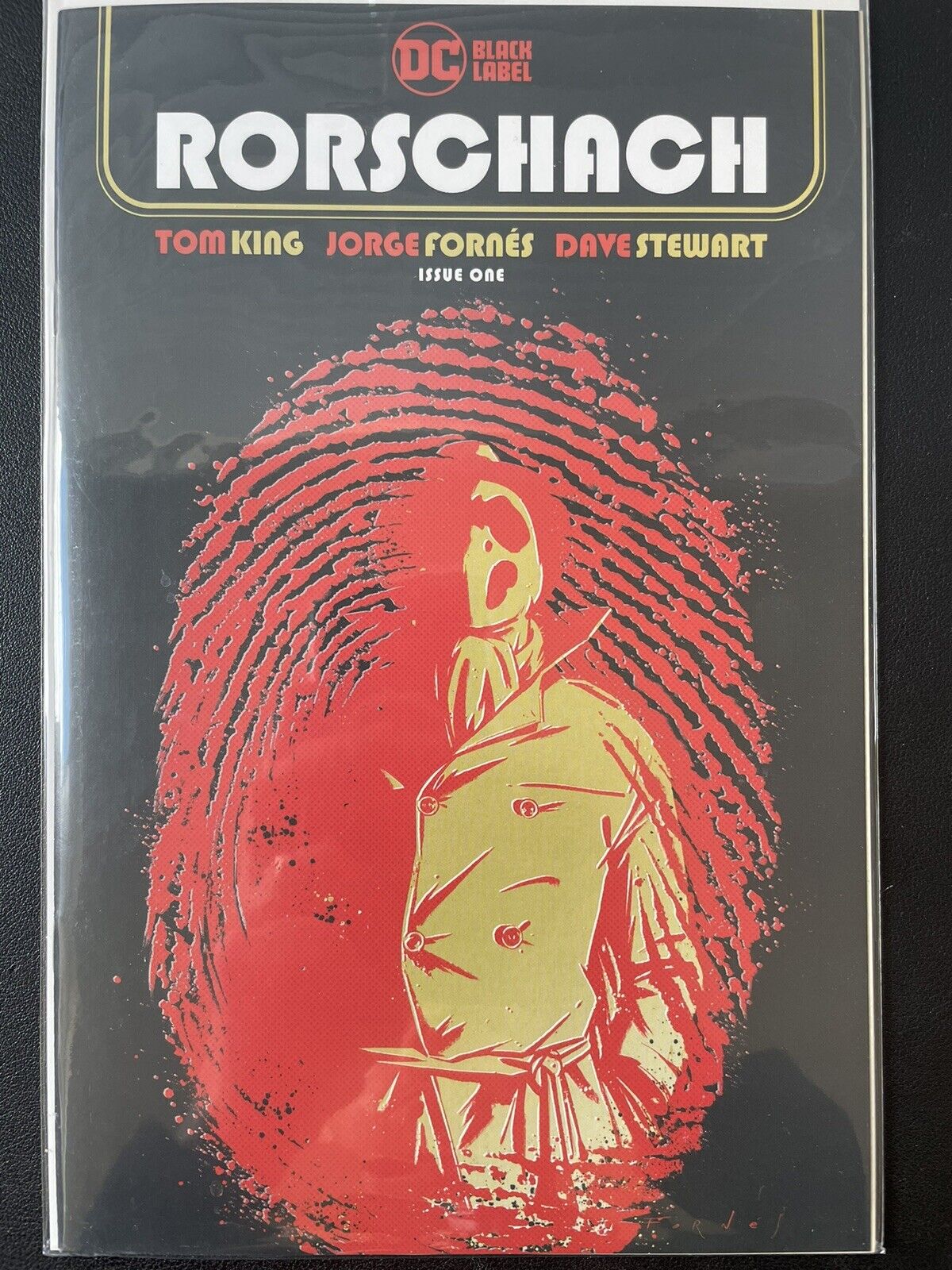 Rorschach #1 NM Black Label mini series DC Comics Watchmen 2020 Gemini Tom King 