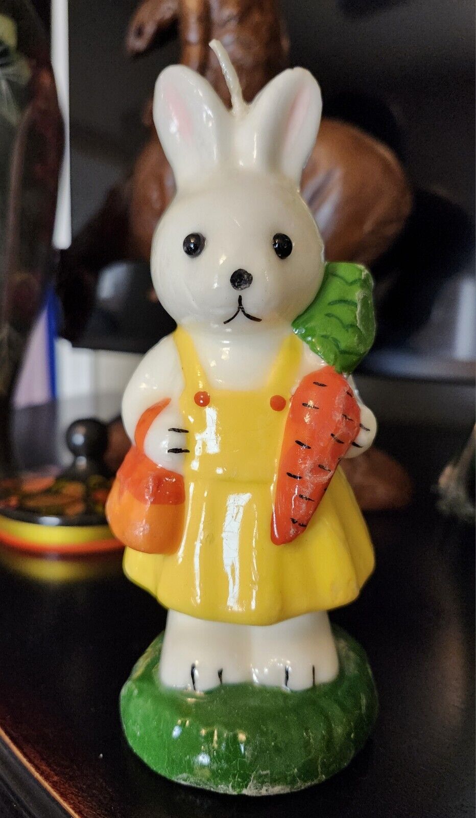 Vintage 1988 Kmart Easter Bunny Candle That Has Not Been Burned