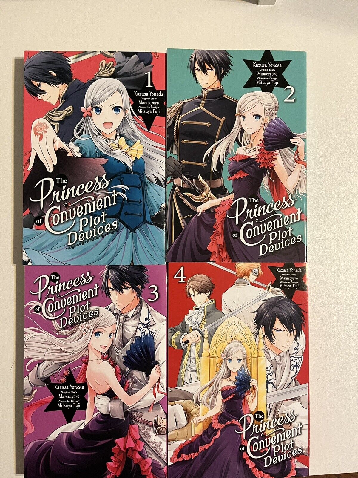 The Princess Of A Convient Plot Devices Set 1-4 English
