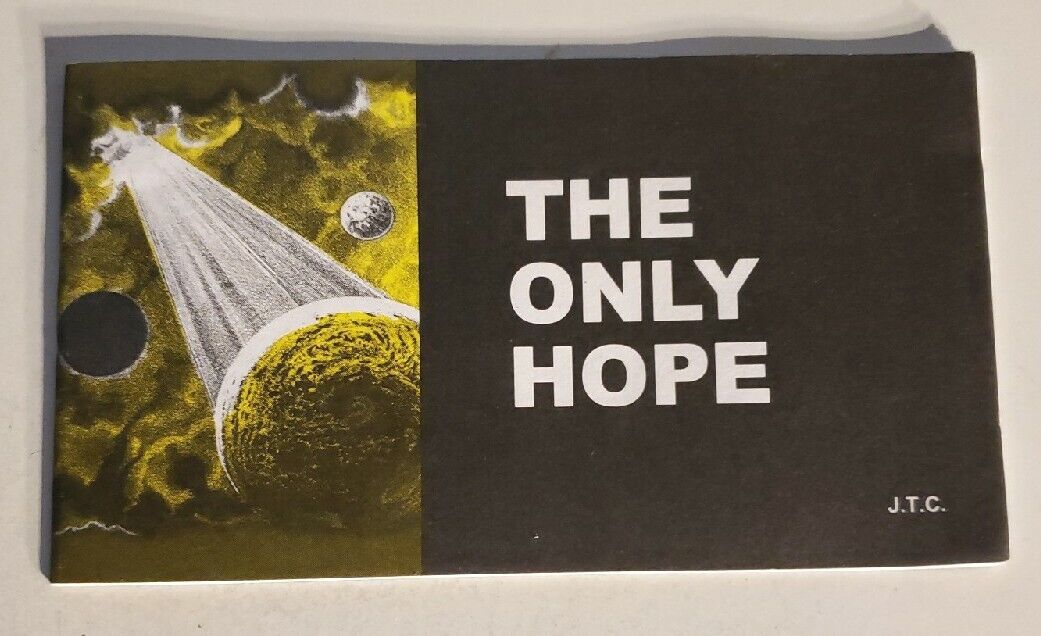 VTG OOP Jack T. Chick TRACT 1985 Christian Comic Book THE ONLY HOPE