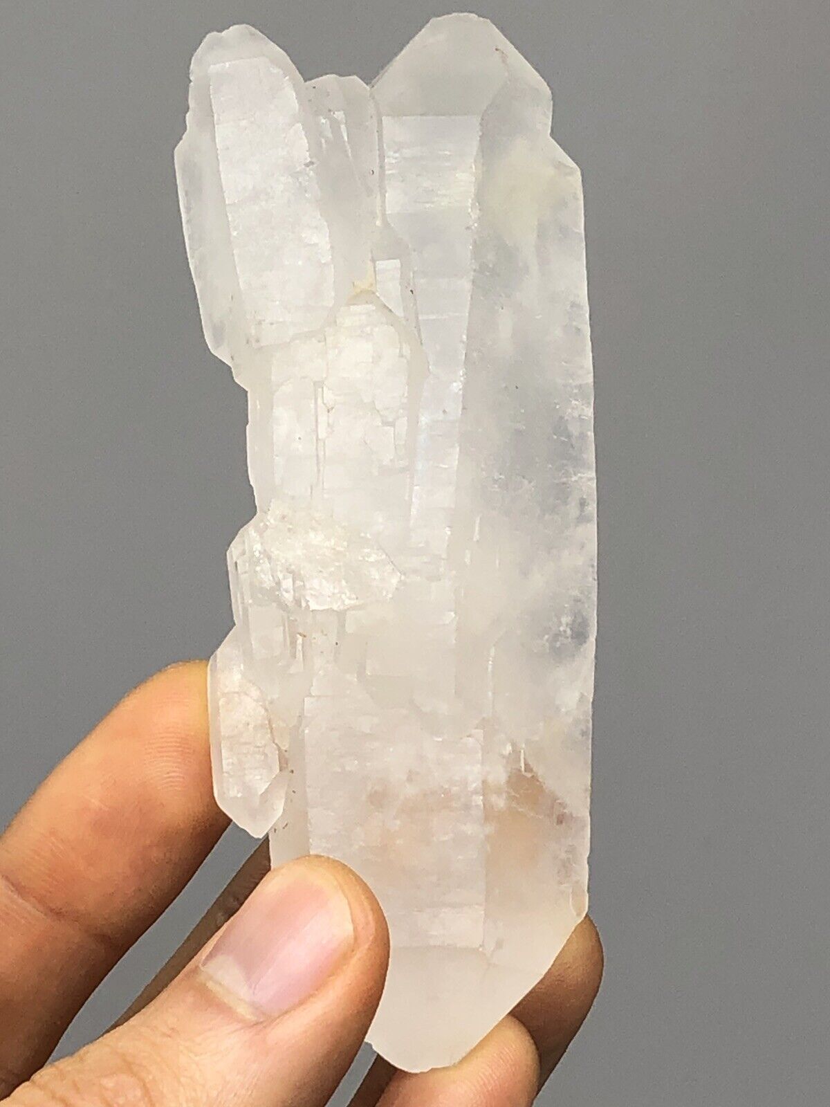 Lemurian Natural Tabular DT Quartz Crystal Brazil 4.2oz Reiki N19