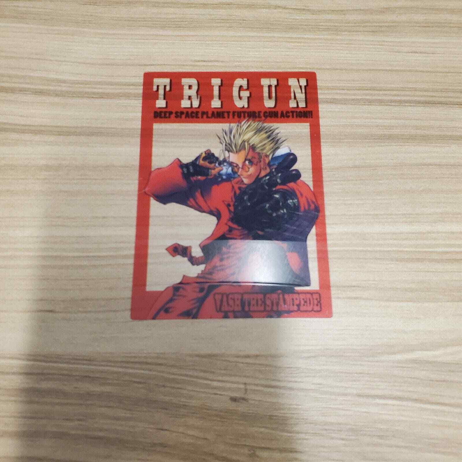 Vintage Amada Trigun Trading Card C-1 Vash The Stampede