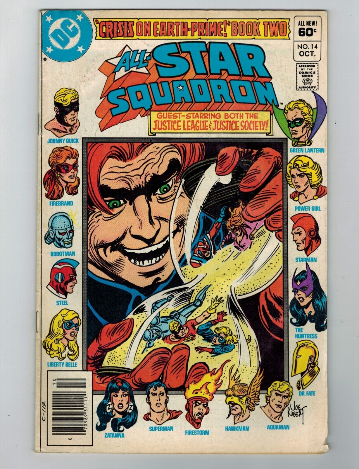 All-Star Squadron #14 Comic Book October 1982 DC Comics