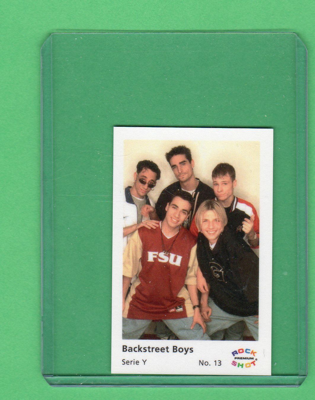 Backstreet Boys Late 90\'s Early 2000\'s  Rock Shot  card  Pack Fresh RC????