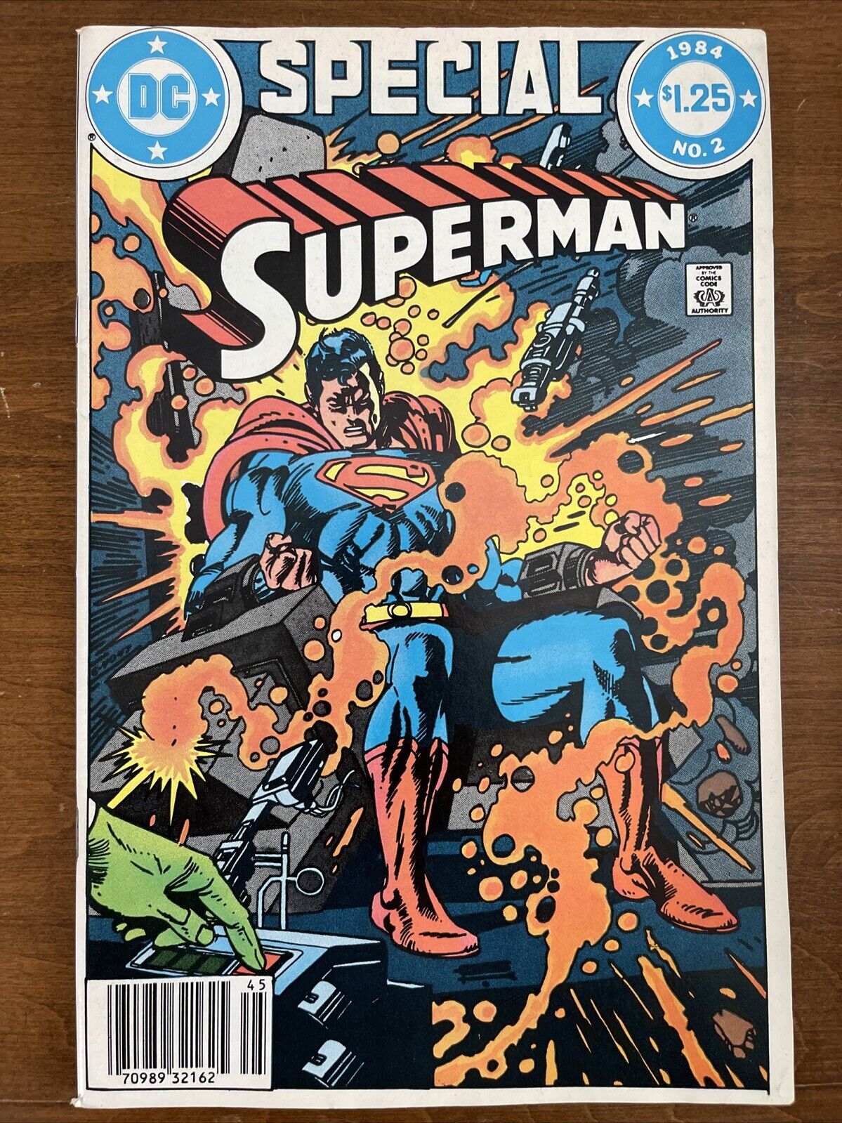 Superman Special #2 (1984) DC Comics Brainiac Art By Gil Kane