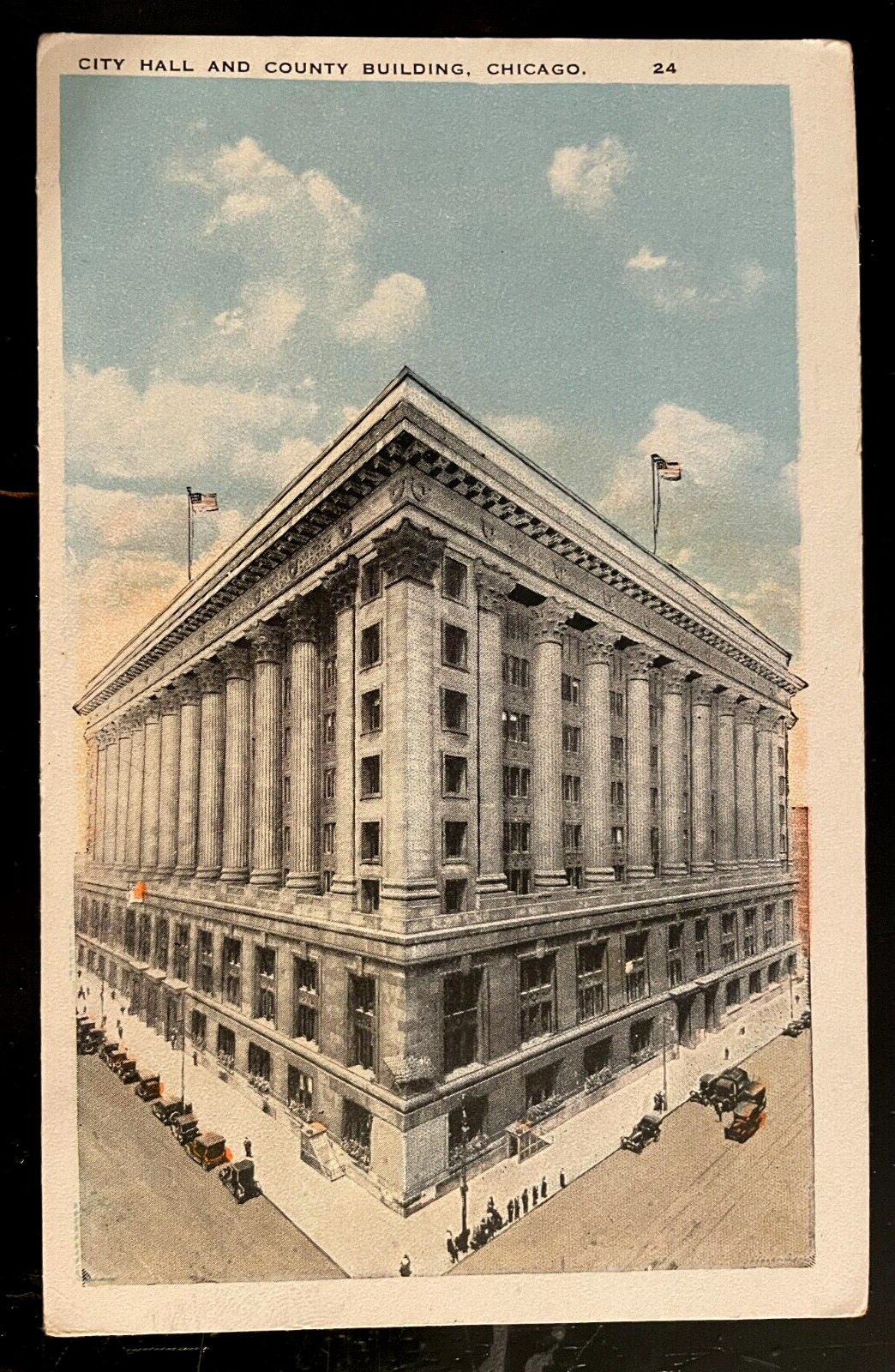 Vintage Postcard 1915-1930 City Hall & County Building, Chicago, Illinois (IL)