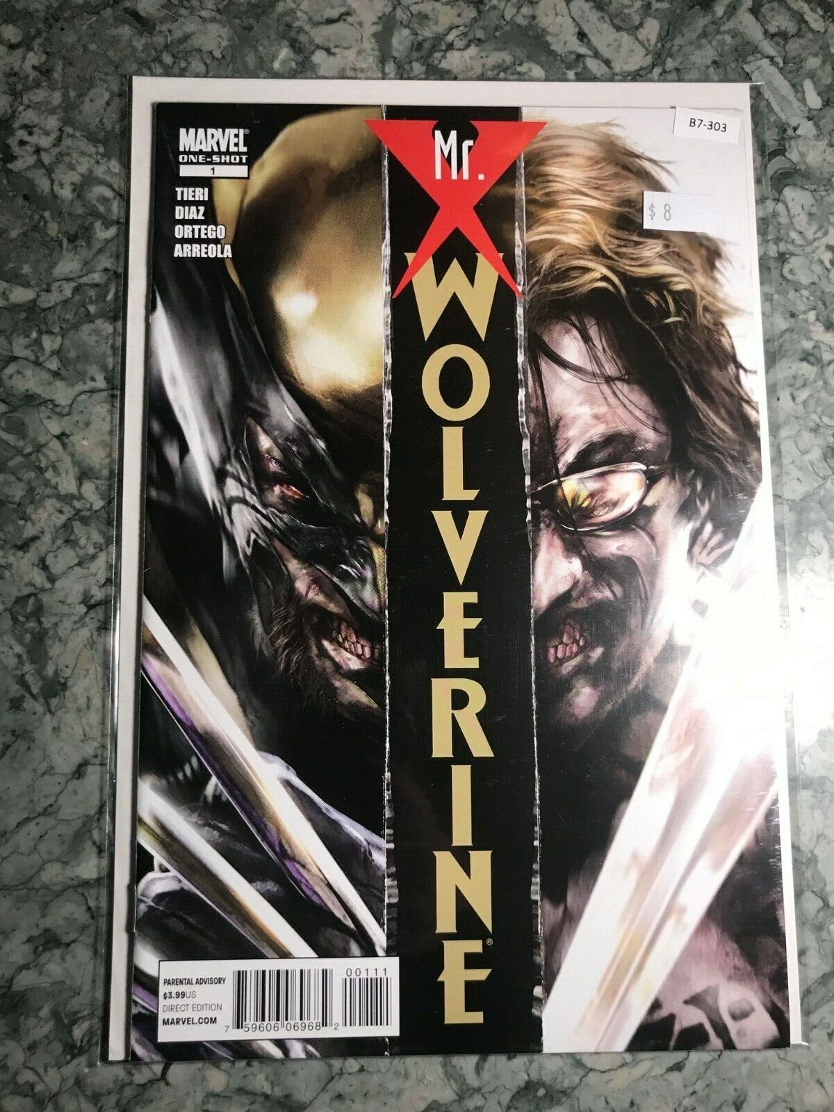 Wolverine: Mr. X #1 2010 One-Shot High Grade 9.4 Marvel Comic Book B7-303
