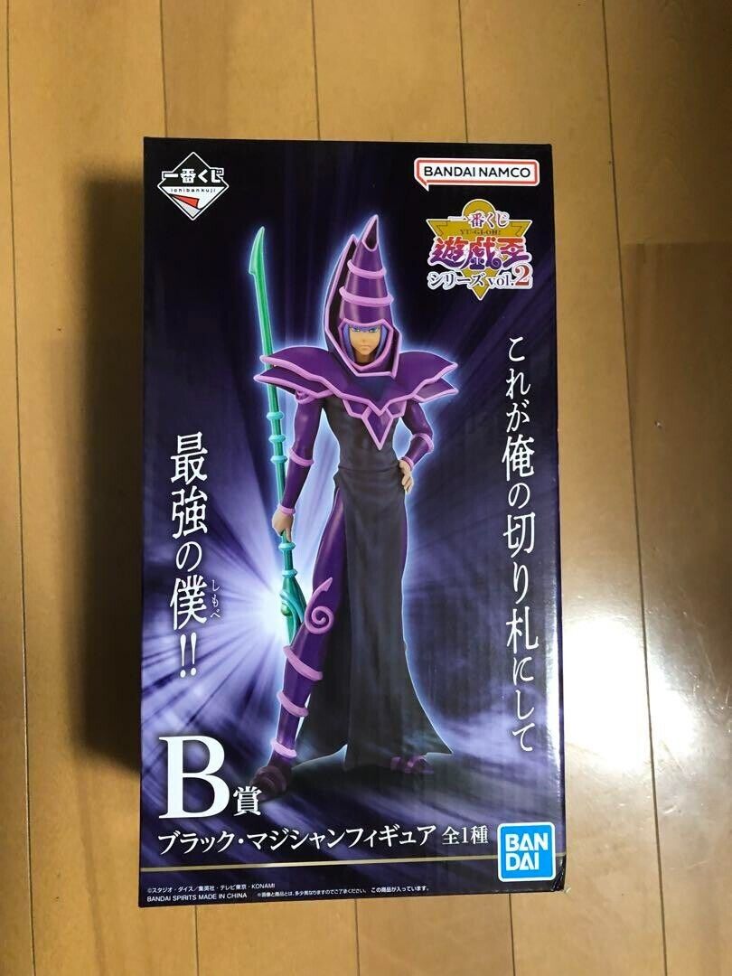 Ichiban Kuji PrizeB YU-GI-OH Dark Magician Figure Vol.2 Bandai Prize from Japan
