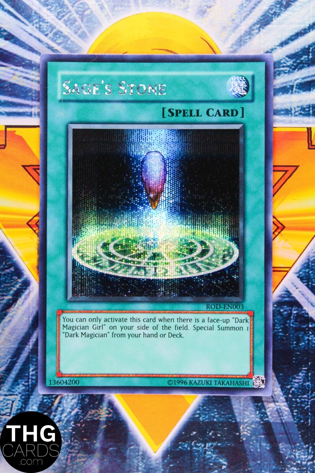 Sage’s Stone ROD-EN003 Prismatic Secret Rare Promo Yugioh Card 1