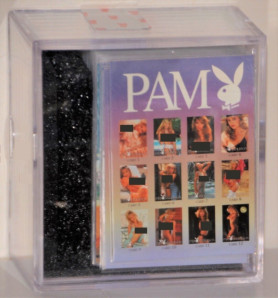 1996 PAMELA ANDERSON Best of Playboy Complete Card Set, Checklists &2 subsets