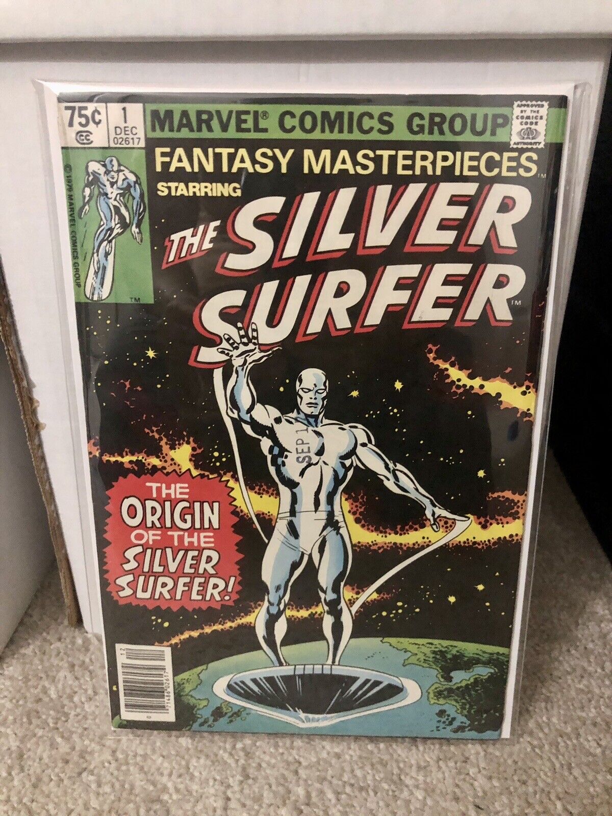 Fantasy Masterpieces #1 Newsstand Variant 1st Silver Surfer reprint Marvel 1979