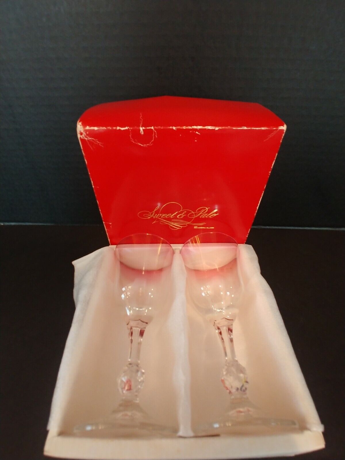 Aderia Japanese Crystal Glassware In Original Box. Rare. Collectable. Mint.