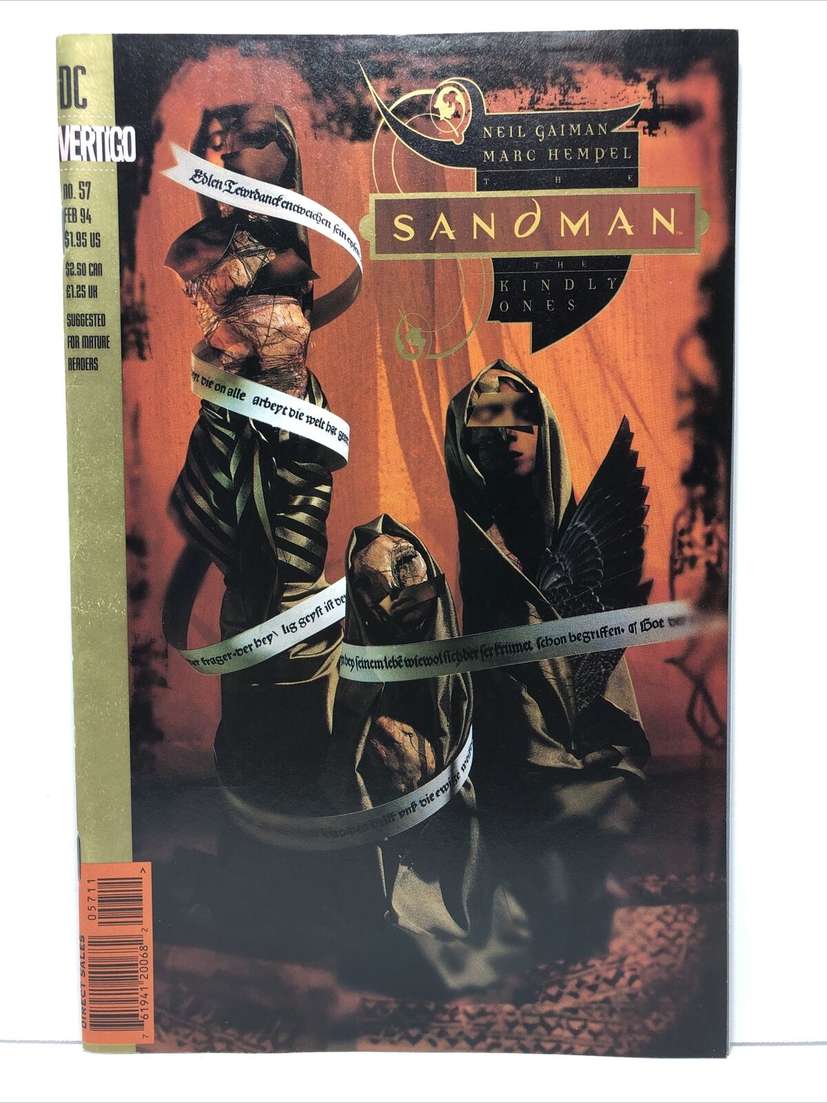 The Sandman issue #57 Vertigo DC comics Neil Gaiman Feb 1994