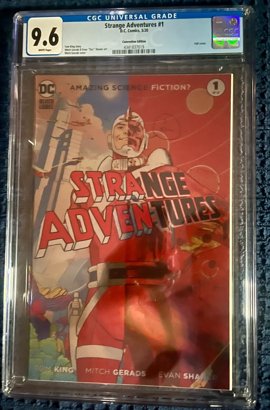 Strange Adventures #1 Convention Edition CGC 9.6 Foil