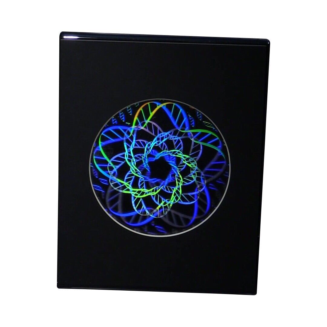 DNA Multi-Layer 2D 3D Hologram Picture DeskStand, Collectible Embossed Type Film