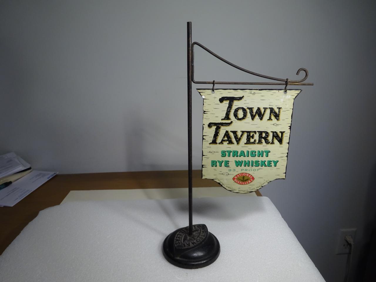 C1930s Store Display Whiskey Sign \