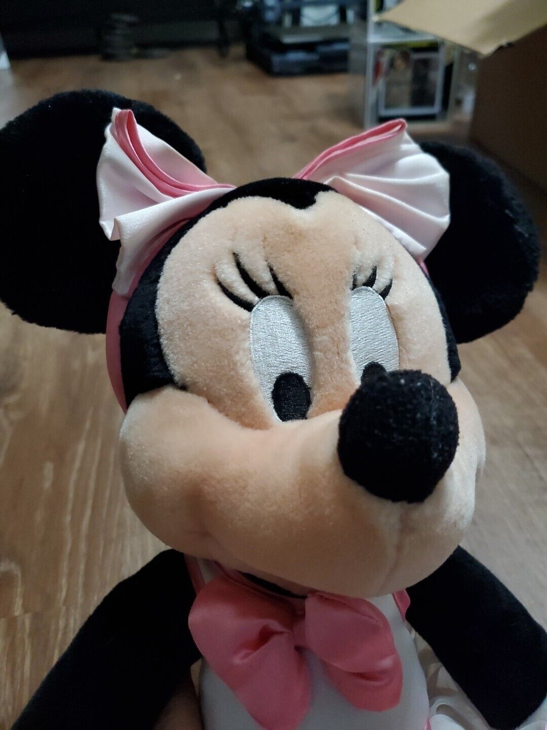 Disney Parks Minnie Mouse “Ballerina” Dancer Gymnast Pink Bow Tutu 19\