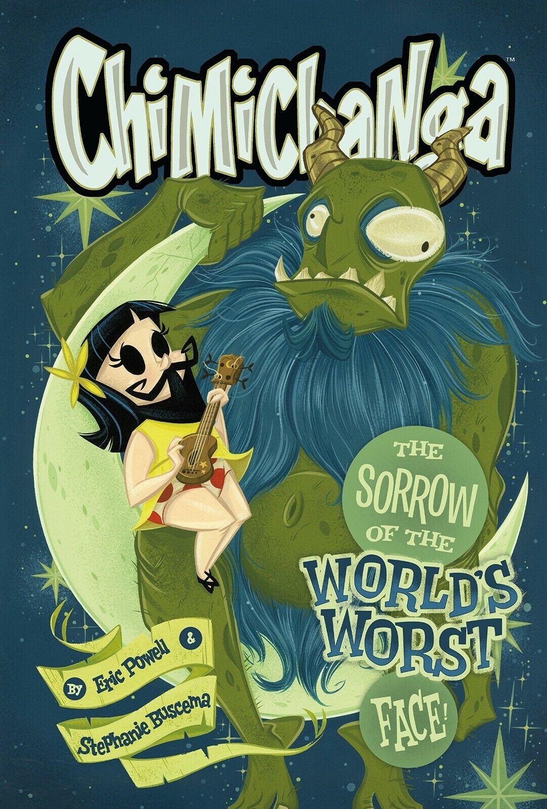 Chimichanga Sorrow of World\'s Worst Face Hardcover GN Eric Powell Buscema New NM